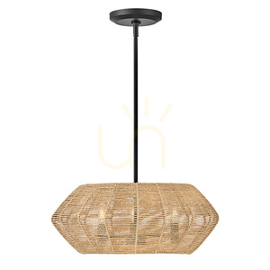LUCA Pendelleuchte - 3 Lichtquellen - Schwarz, karamellbeige QUINTIESSE small 0
