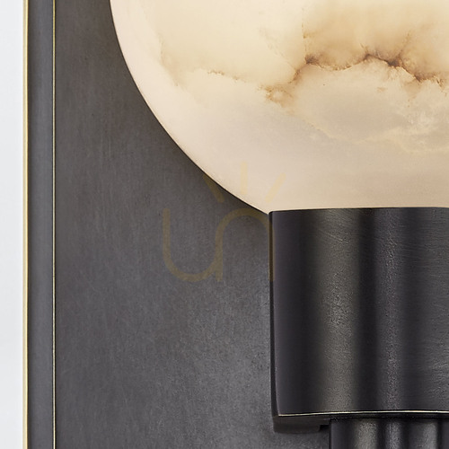 Prüfen LUCIAN Wandleuchte - 1 Lichtquelle - Urban braun QUINTIESSE