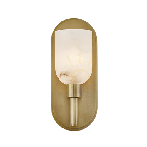 Prüfen LUCIAN Wandleuchte - 1 Lichtquelle - Vintage Messing QUINTIESSE