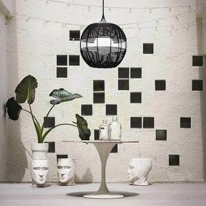 MADDOX Medium Pendelleuchte - 1 Lichtquelle - Schwarz QUINTIESSE small 7