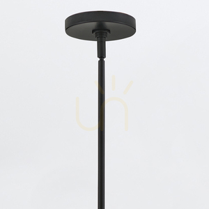 MADDOX Medium Pendelleuchte - 1 Lichtquelle - Schwarz, karamellbeige QUINTIESSE small 4