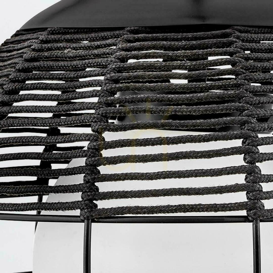 Anzeige MADDOX kleine Hängeleuchte - 1 Lichtquelle - Schwarz QUINTIESSE MADDOX kleine Hängeleuchte - 1 Lichtquelle - Schwarz QUINTIESSE