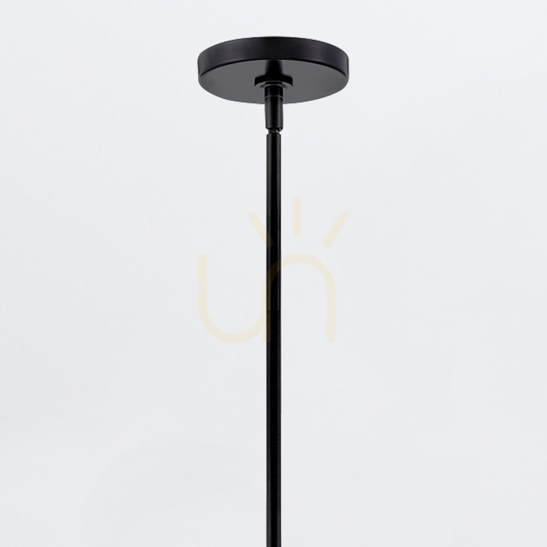 Zeige MADDOX kleine Hängeleuchte - 1 Lichtquelle - Schwarz QUINTIESSE MADDOX kleine Hängeleuchte - 1 Lichtquelle - Schwarz QUINTIESSE