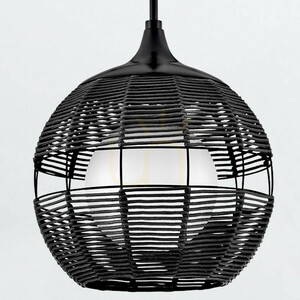 MADDOX kleine Hängeleuchte - 1 Lichtquelle - Schwarz QUINTIESSE 5 MADDOX kleine Hängeleuchte - 1 Lichtquelle - Schwarz QUINTIESSE small 5