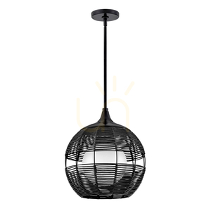 MADDOX kleine Hängeleuchte - 1 Lichtquelle - Schwarz QUINTIESSE 0 MADDOX kleine Hängeleuchte - 1 Lichtquelle - Schwarz QUINTIESSE small 0