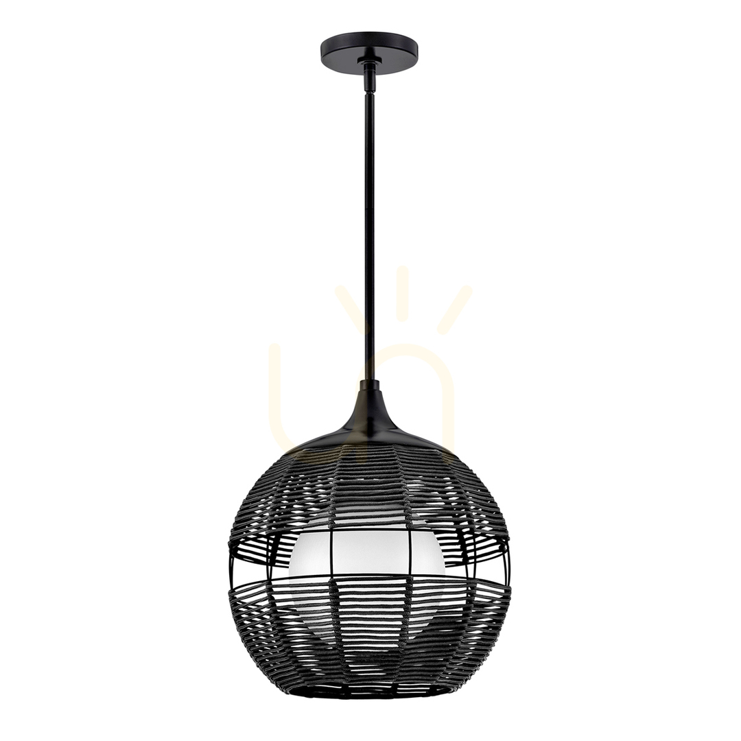 Prüfen MADDOX kleine Hängeleuchte - 1 Lichtquelle - Schwarz QUINTIESSE MADDOX kleine Hängeleuchte - 1 Lichtquelle - Schwarz QUINTIESSE