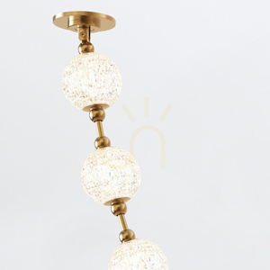 MARNI LED-Pendelleuchte - Messing natur QUINTIESSE 4 MARNI LED-Pendelleuchte - Messing natur QUINTIESSE small 4