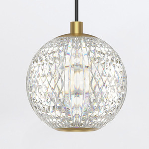 MARNI kleine LED-Pendelleuchte - Messing natur QUINTIESSE small 1