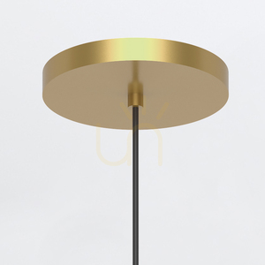 MARNI kleine LED-Pendelleuchte - Messing natur QUINTIESSE small 3
