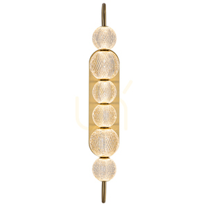 MARNI LED-Wandleuchte - Messing natur QUINTIESSE small 1
