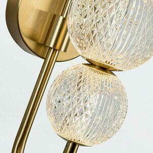 MARNI LED-Wandleuchte - Messing natur QUINTIESSE small 3