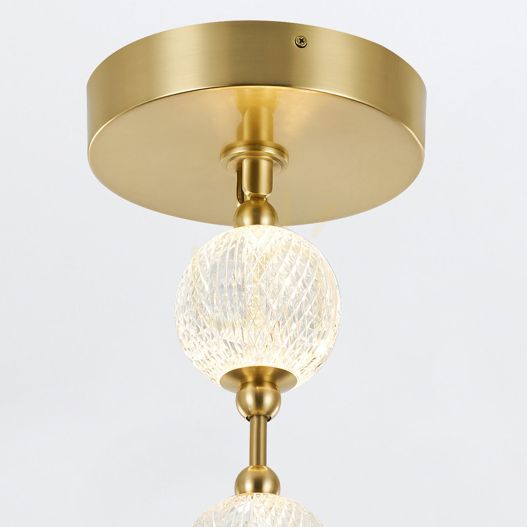 Anzeige MARNI LED-Pendelleuchte - Messing natur QUINTIESSE MARNI LED-Pendelleuchte - Messing natur QUINTIESSE