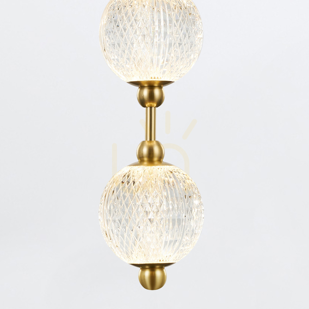 Prüfen MARNI LED-Pendelleuchte - Messing natur QUINTIESSE MARNI LED-Pendelleuchte - Messing natur QUINTIESSE