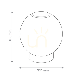 MARNI kleine LED-Tischleuchte - Messing natur QUINTIESSE small 2