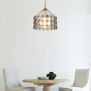 MERIDIAN Pendelleuchte - 3 Lichtquellen - Faded gold QUINTIESSE 6 MERIDIAN Pendelleuchte - 3 Lichtquellen - Faded gold QUINTIESSE small 6