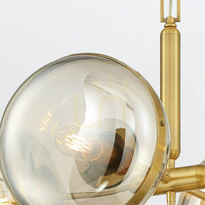 NOTTINGHAM Kronleuchter - 5 Lichtquellen - Messing antik QUINTIESSE 3 NOTTINGHAM Kronleuchter - 5 Lichtquellen - Messing antik QUINTIESSE small 3