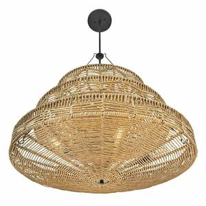 OPHELIA Kronleuchter - 13 Lichtquellen - Schwarz, karamellbeige QUINTIESSE 4 OPHELIA Kronleuchter - 13 Lichtquellen - Schwarz, karamellbeige QUINTIESSE small 4