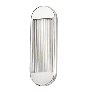 Mittlere LED-Wandleuchte PALAIS - Nickel poliert QUINTIESSE small 7