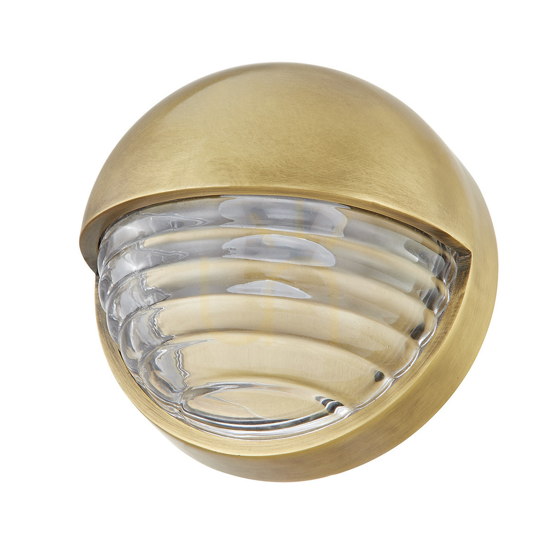 Anzeige Kleine LED-Wandleuchte PALAIS - Vintage Messing QUINTIESSE Kleine LED-Wandleuchte PALAIS - Vintage Messing QUINTIESSE