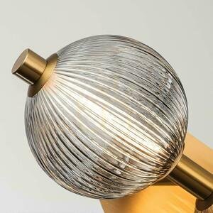 Palams Wandleuchte - 3 Lichtquellen - Gebürstetes Gold QUINTIESSE small 3