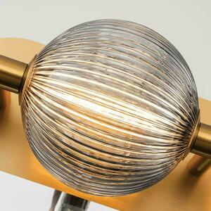 Palams Wandleuchte - 3 Lichtquellen - Gebürstetes Gold QUINTIESSE small 4