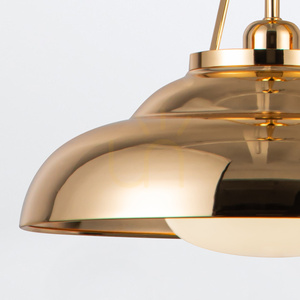 PALMETTO Pendelleuchte - 1 Lichtquelle - Messing poliert QUINTIESSE small 6