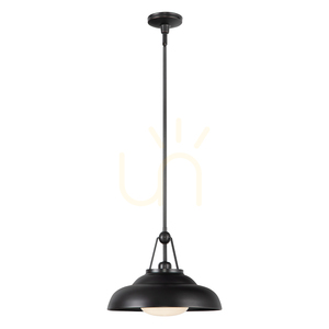 PALMETTO Pendelleuchte - 1 Lichtquelle - Urban braun QUINTIESSE small 1