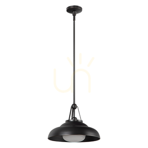 PALMETTO Pendelleuchte - 1 Lichtquelle - Urban braun QUINTIESSE small 9