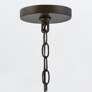 RIVERWOOD Kronleuchter - 4 Lichtquellen - Warmes Braun, warme Esche QUINTIESSE 4 RIVERWOOD Kronleuchter - 4 Lichtquellen - Warmes Braun, warme Esche QUINTIESSE small 4