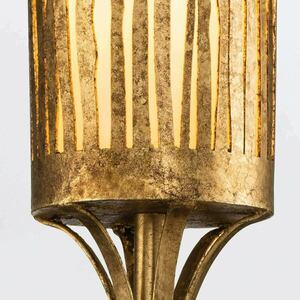 SAWGRASS Wandleuchte - 1 Lichtquelle - Petal gold QUINTIESSE small 3