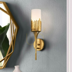 SAWGRASS Wandleuchte - 1 Lichtquelle - Petal gold QUINTIESSE small 5