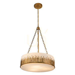SAWGRASS Pendelleuchte - 3 Lichtquellen - Petal gold QUINTIESSE small 0
