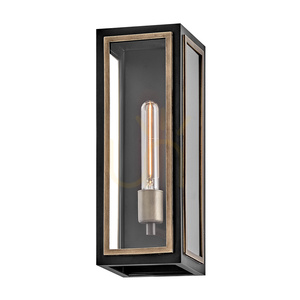 Wandlaterne SHAW - 1 Lichtquelle - Schwarz, oxidierte Bronze QUINTIESSE 1 Wandlaterne SHAW - 1 Lichtquelle - Schwarz, oxidierte Bronze QUINTIESSE small 1