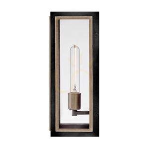 Wandlaterne SHAW - 1 Lichtquelle - Schwarz, oxidierte Bronze QUINTIESSE 3 Wandlaterne SHAW - 1 Lichtquelle - Schwarz, oxidierte Bronze QUINTIESSE small 3
