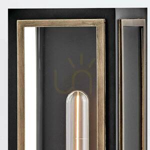 Wandlaterne SHAW - 1 Lichtquelle - Schwarz, oxidierte Bronze QUINTIESSE 5 Wandlaterne SHAW - 1 Lichtquelle - Schwarz, oxidierte Bronze QUINTIESSE small 5