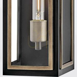 Wandlaterne SHAW - 1 Lichtquelle - Schwarz, oxidierte Bronze QUINTIESSE 7 Wandlaterne SHAW - 1 Lichtquelle - Schwarz, oxidierte Bronze QUINTIESSE small 7