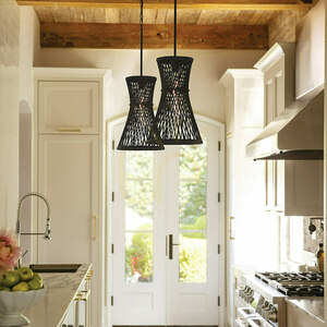 TWYLA Pendelleuchte - 1 Lichtquelle - Schwarz QUINTIESSE small 7