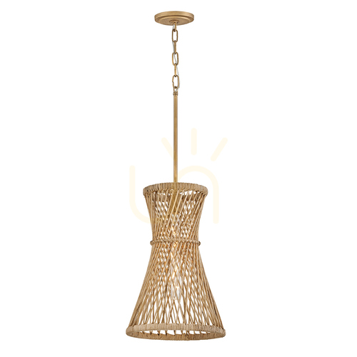 Prüfen TWYLA Pendelleuchte - 1 Lichtquelle - Oxidiertes Gold QUINTIESSE