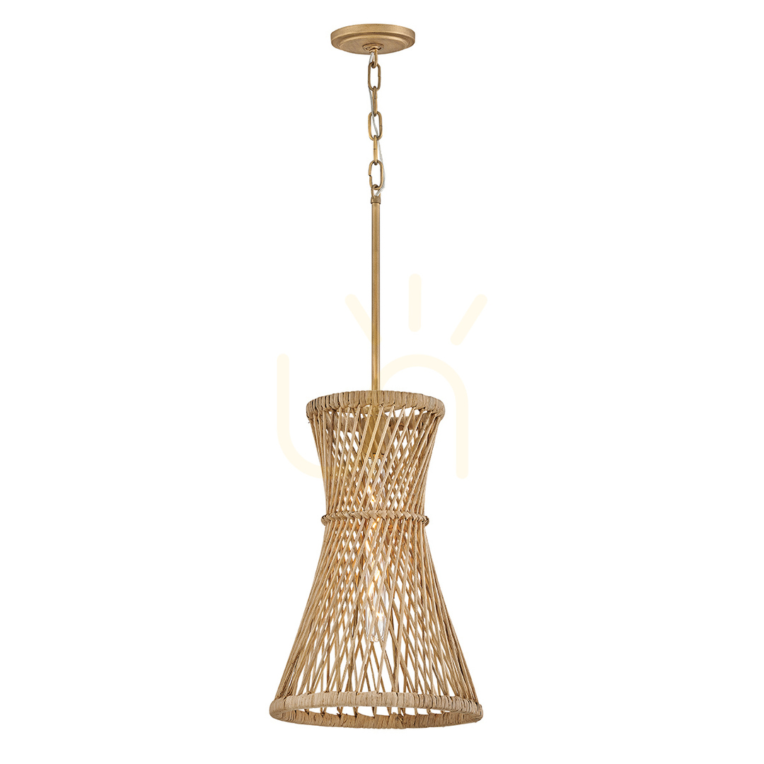 Aussicht TWYLA Pendelleuchte - 1 Lichtquelle - Oxidiertes Gold QUINTIESSE TWYLA Pendelleuchte - 1 Lichtquelle - Oxidiertes Gold QUINTIESSE