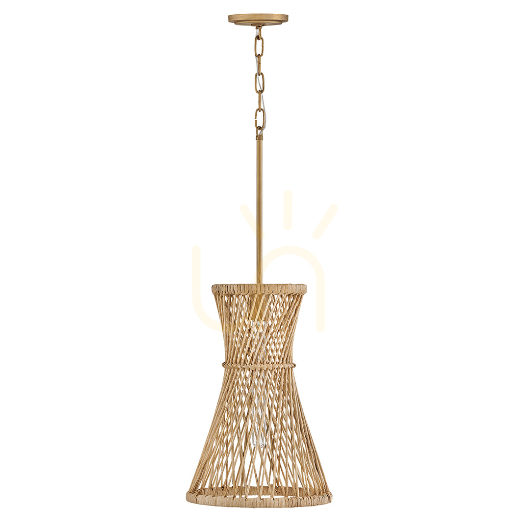 Zeige TWYLA Pendelleuchte - 1 Lichtquelle - Oxidiertes Gold QUINTIESSE TWYLA Pendelleuchte - 1 Lichtquelle - Oxidiertes Gold QUINTIESSE