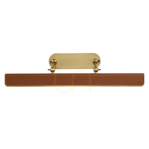 Große LED VALISE Bild - Vintage Messing, Cognac Leder QUINTIESSE 3 Große LED VALISE Bild - Vintage Messing, Cognac Leder QUINTIESSE small 3