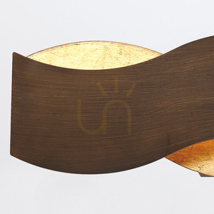 VAUGHAN Wandleuchte - Braun und Gold QUINTIESSE 3 VAUGHAN Wandleuchte - Braun und Gold QUINTIESSE small 3