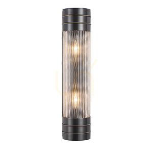 WILLARD Wandleuchte - 2 Lichtquellen - Urban braun QUINTIESSE small 1