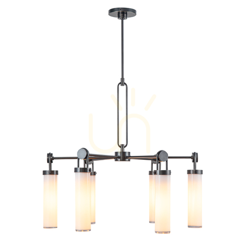 Prüfen WYNWOOD Kronleuchter - 6 Lichtquellen - Urban braun QUINTIESSE
