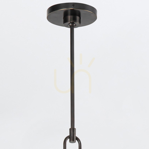 WYNWOOD Kronleuchter - 6 Lichtquellen - Urban braun QUINTIESSE 5 WYNWOOD Kronleuchter - 6 Lichtquellen - Urban braun QUINTIESSE small 5