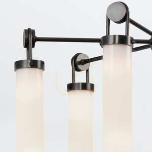 WYNWOOD Kronleuchter - 6 Lichtquellen - Urban braun QUINTIESSE 6 WYNWOOD Kronleuchter - 6 Lichtquellen - Urban braun QUINTIESSE small 6