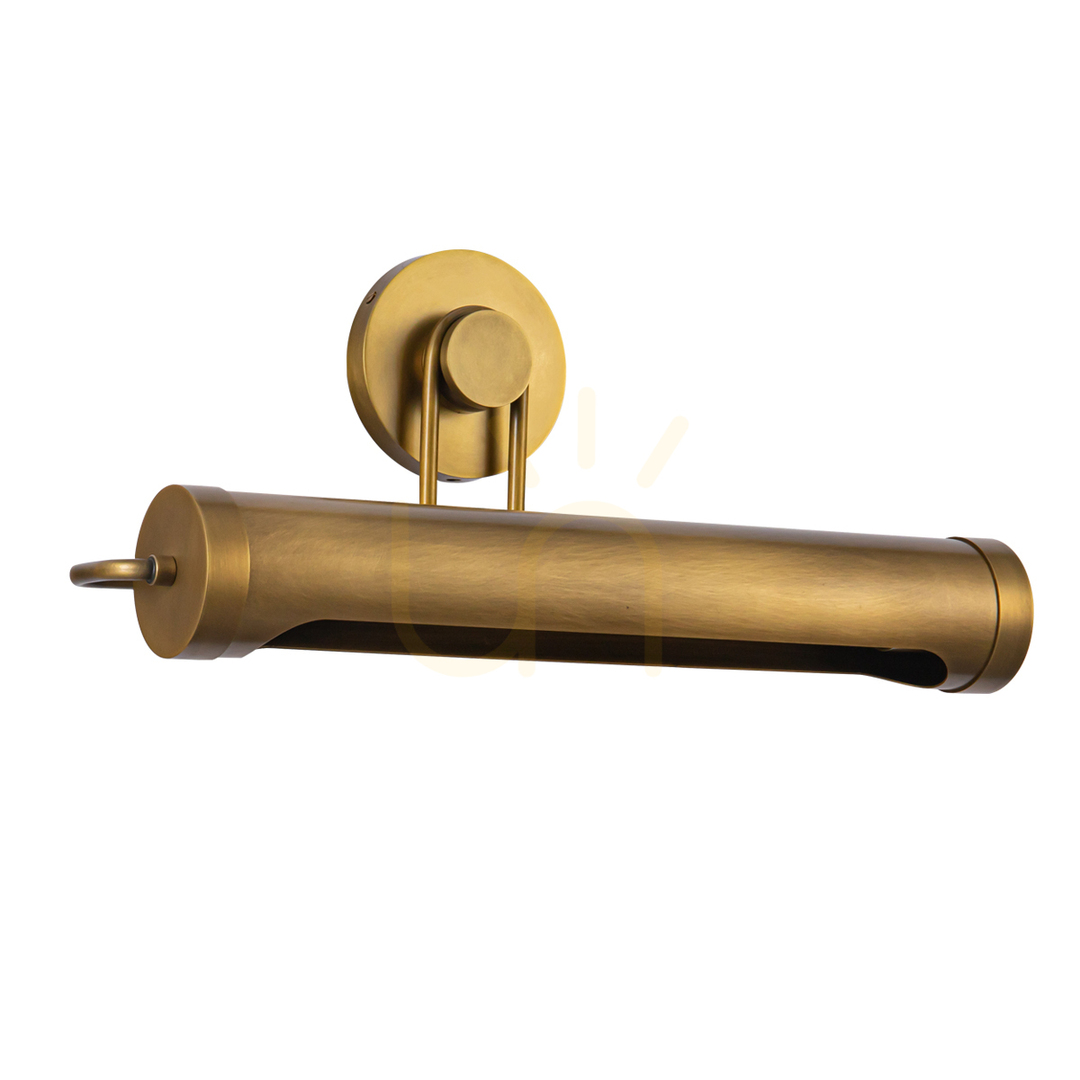 Anzeige WYNWOOD mittelgroßer Bildtisch - 2 Lichtquellen - Vintage Messing QUINTIESSE WYNWOOD mittelgroßer Bildtisch - 2 Lichtquellen - Vintage Messing QUINTIESSE