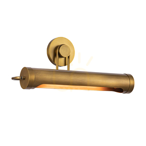 WYNWOOD mittelgroßer Bildtisch - 2 Lichtquellen - Vintage Messing QUINTIESSE 0 WYNWOOD mittelgroßer Bildtisch - 2 Lichtquellen - Vintage Messing QUINTIESSE small 0
