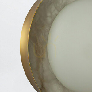 LED-Wandleuchte ALONSO - Vintage Messing QUINTIESSE small 5