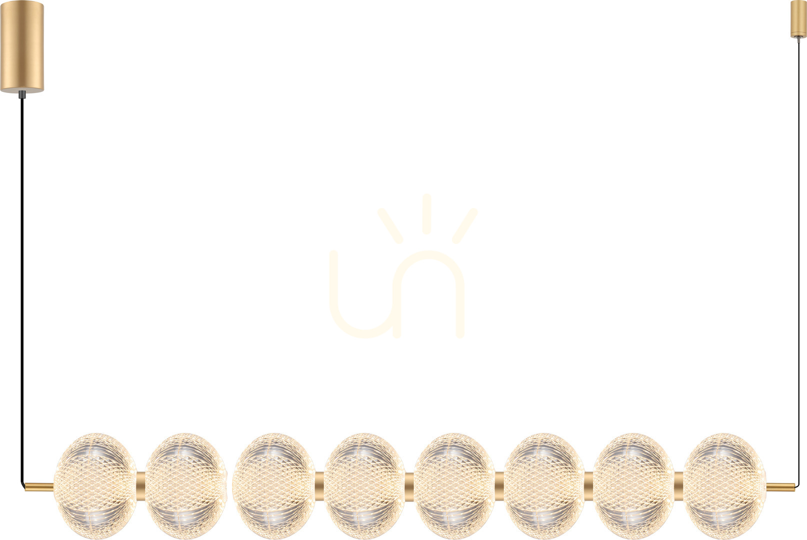 Prüfen Pendelleuchte Zuma Line GALATEA DU31359/50W gold 1xLED Pendelleuchte Zuma Line GALATEA DU31359/50W gold 1xLED
